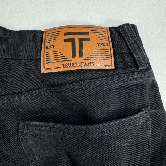 Trust Jeans Straight Leg Mens Size 36/30 Black Wash - Picture 11 of 11